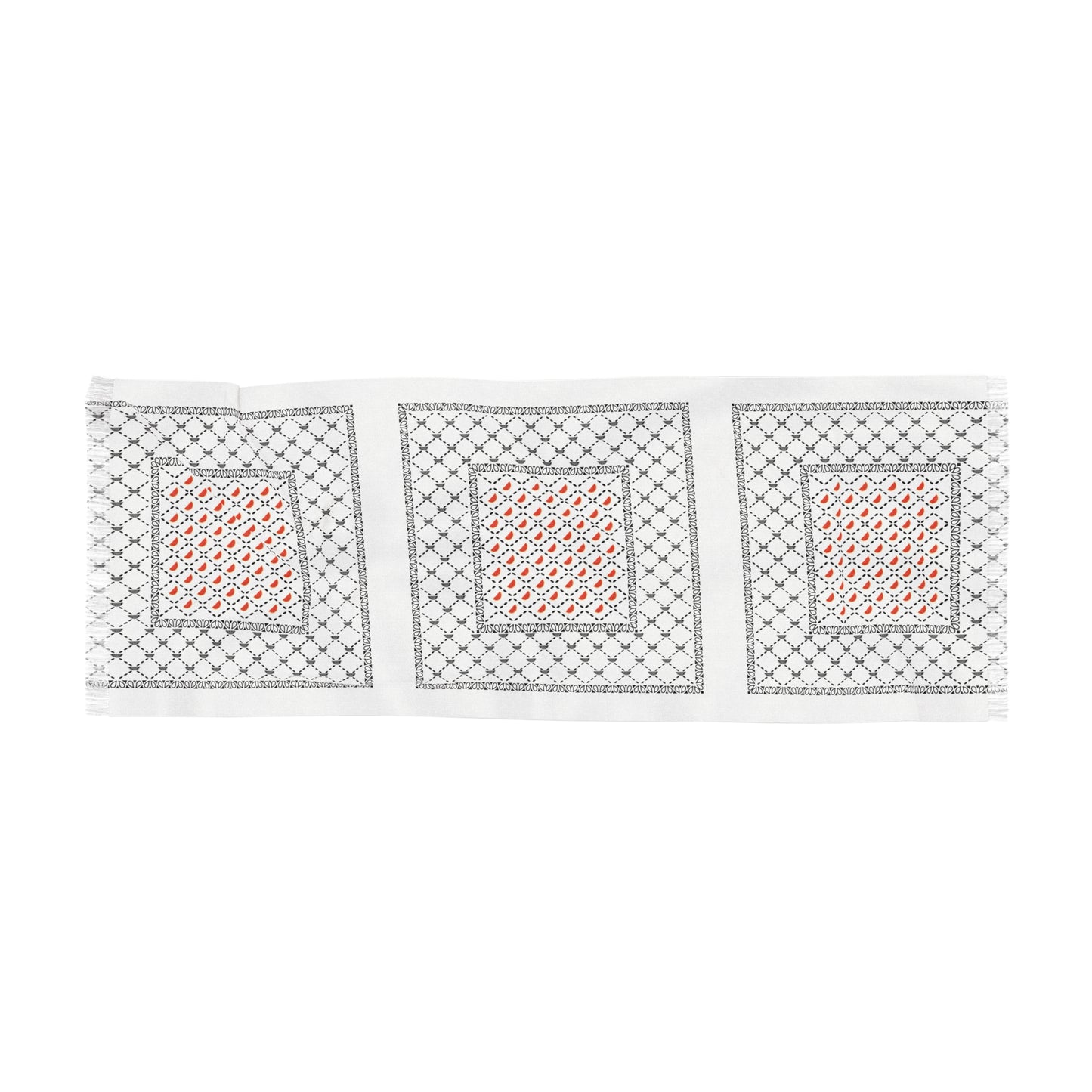 Keffiyeh Inspired + Watermelon Scarf