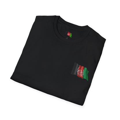 Waving Afghan Flag T-Shirt